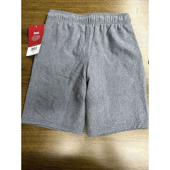 New Levi's Pull on Drawstring Shorts Straight‎ Small Gray - Picture 8 of 11